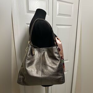 Coach Metallic bronze Shoulder Bag